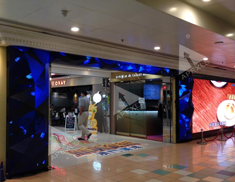 香港P6MM LED鉆石屏