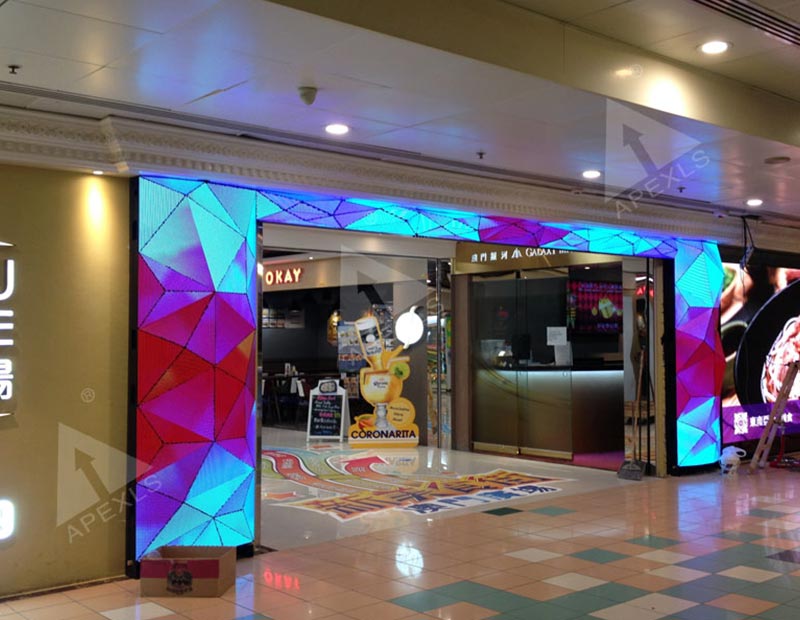 香港P6MM LED鉆石屏