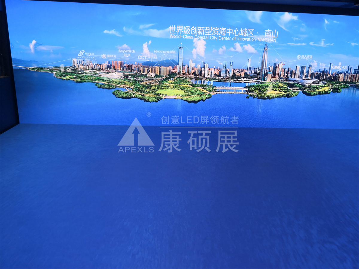 海南規劃展覽館P2戶內全彩屏