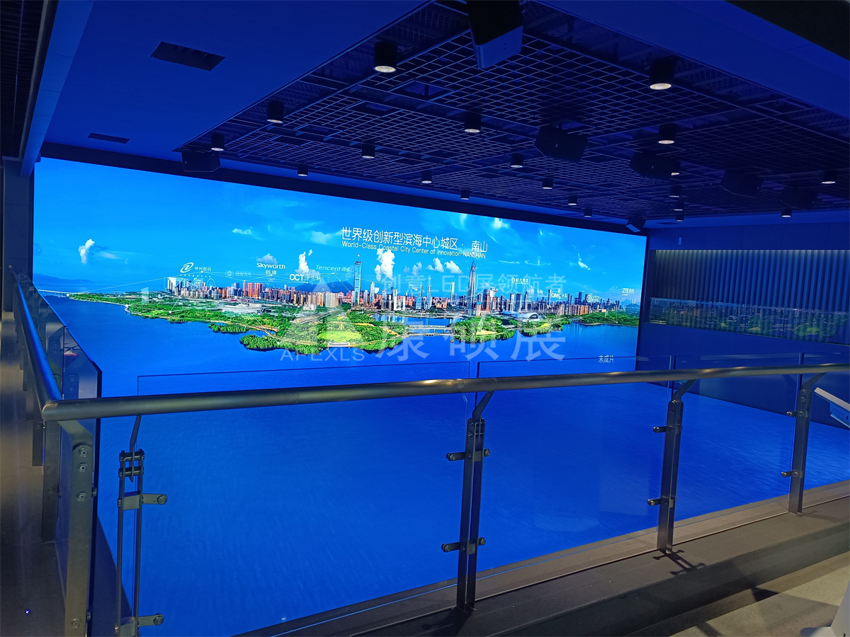 海南規劃展覽館P2戶內全彩屏