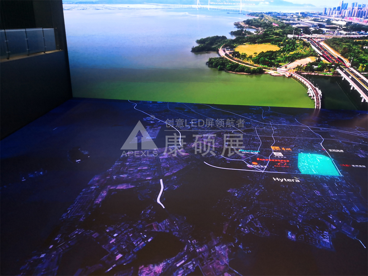 海南規劃展覽館P2戶內全彩屏