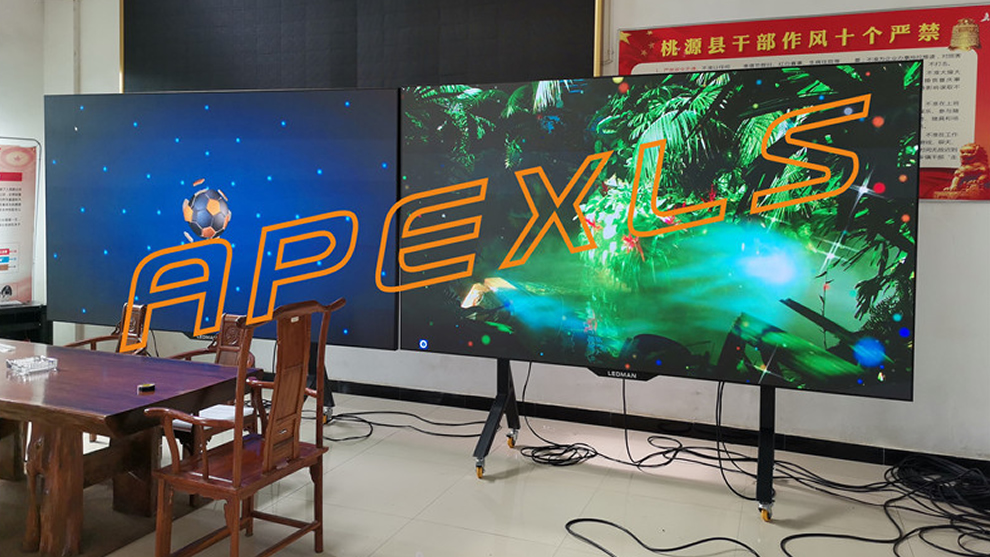 湖南桃源縣政府P1.5MM戶內 COB全彩顯示屏