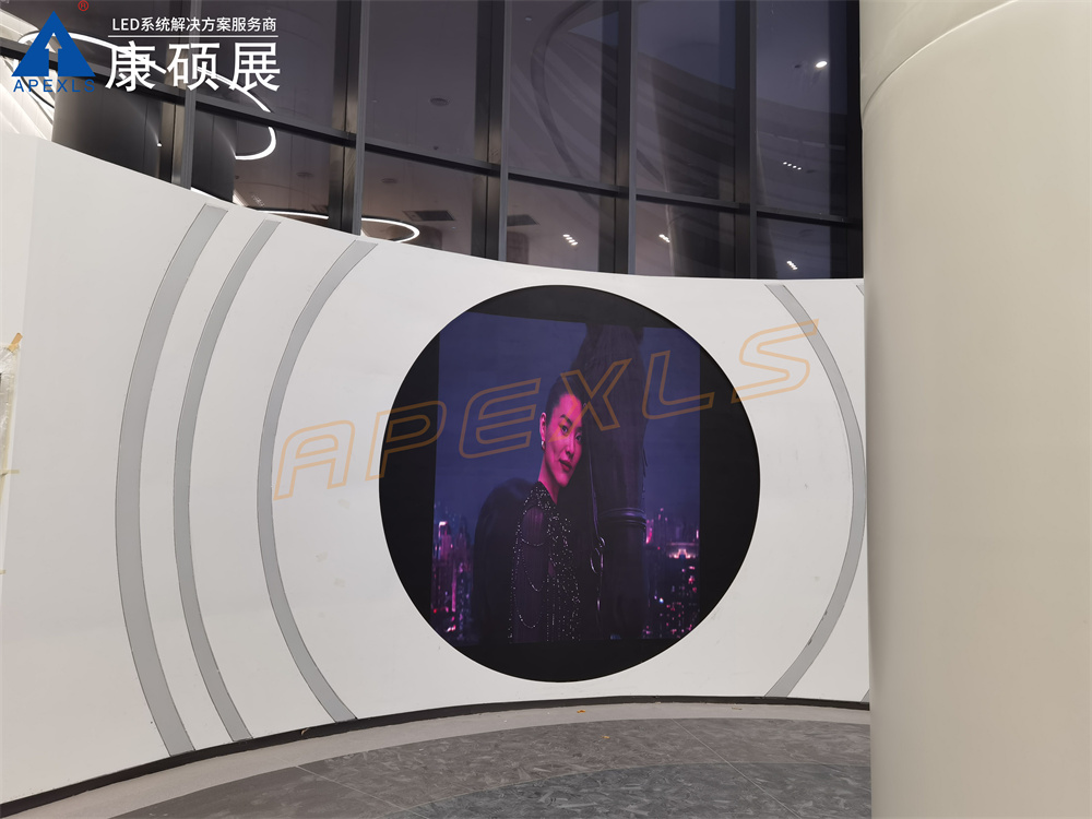 深圳龍華匯川技術總部大樓創意顯示屏項目