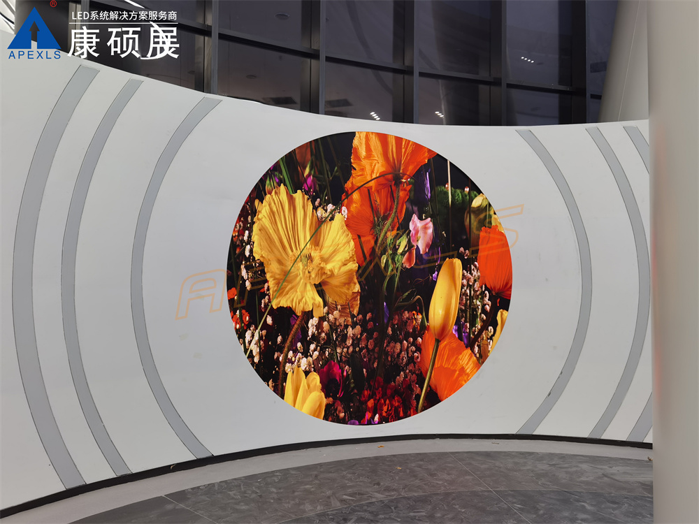 深圳龍華匯川技術總部大樓創意顯示屏項目
