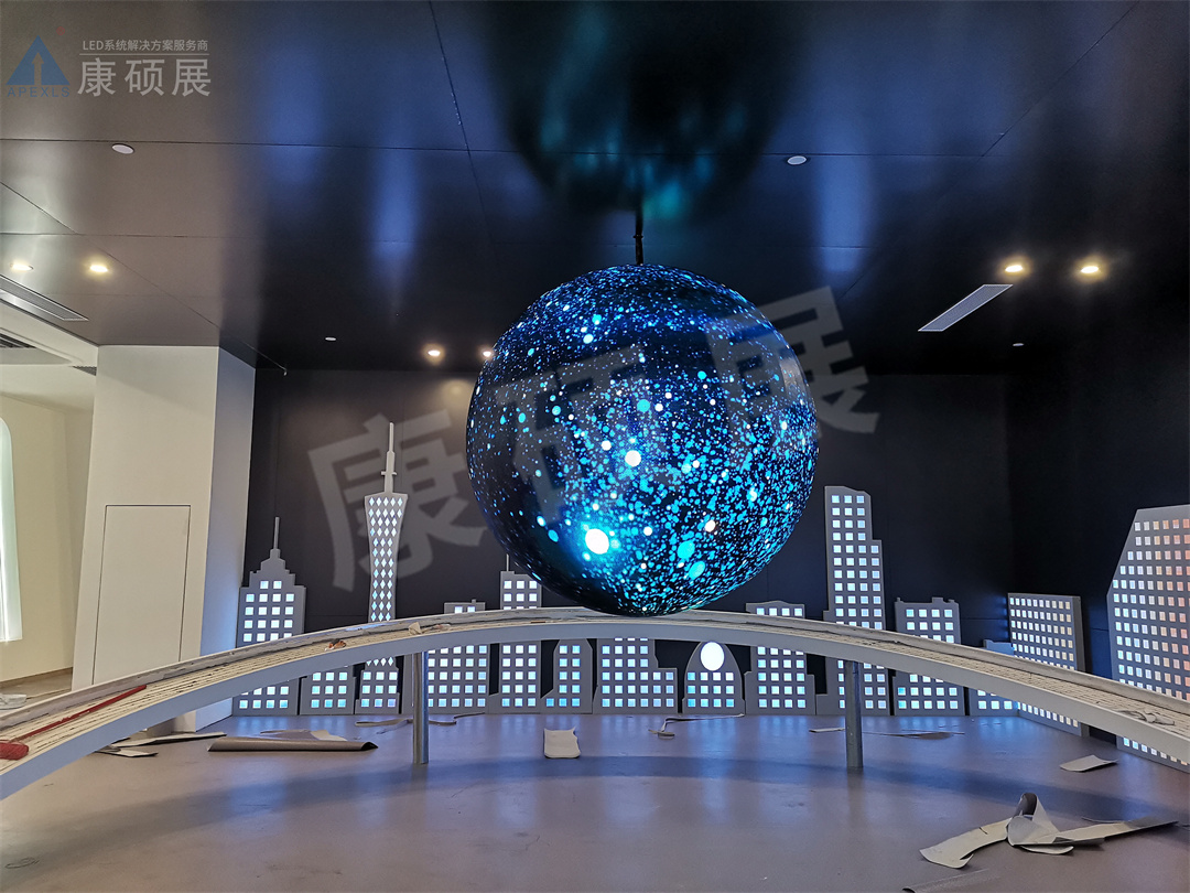 廣州黃埔P2球形屏案例