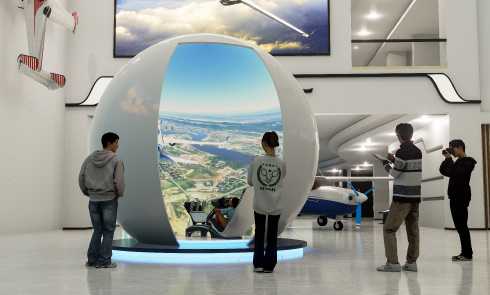 沉浸式展示區
